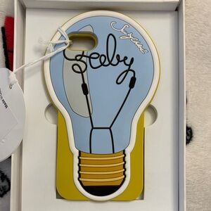 See by cholé NWT never worn Amber Gold Light Bulb iPhone Case 6,7,8